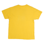 GENUINE MERCHANDISE Mens Yellow Graphic T-Shirt L Short Sleeve Crew Neck MLB