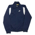 NIKE Mens Track Jacket Blue L