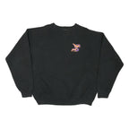 LEE Mens Black XL Crew Neck Sweatshirt Team Snake Ski Graphic Pullover Casual