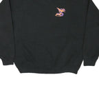 LEE Mens Black XL Crew Neck Sweatshirt Team Snake Ski Graphic Pullover Casual