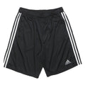 ADIDAS Mens Black Sports Shorts L W32 Athletic Polyester Activewear
