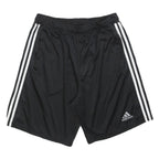 ADIDAS Mens Black Sports Shorts L W32 Athletic Polyester Activewear