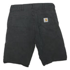 CARHARTT Mens Shorts Black Casual Regular M W32 Durable Cotton Blend