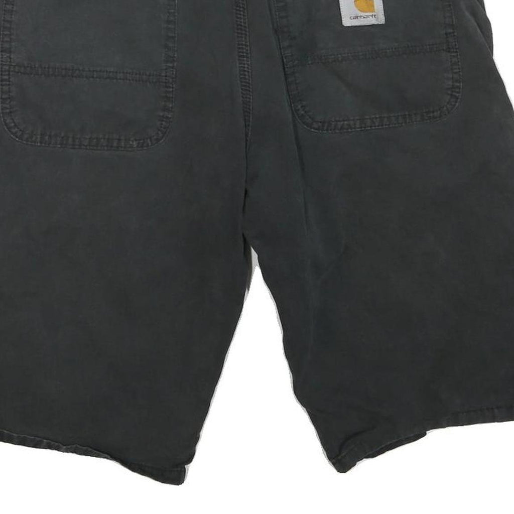 CARHARTT Mens Shorts Black Casual Regular M W32 Durable Cotton Blend