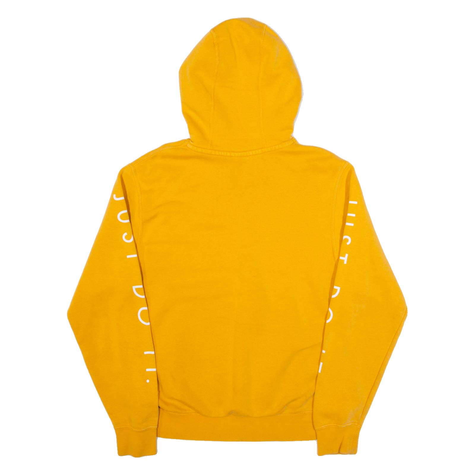 NIKE AIR Mens Yellow Hoodie S