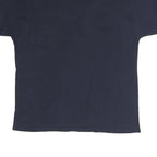 CHAMPION Mens Navy Blue & Grey Modern T-Shirt L Short Sleeve Crew Neck