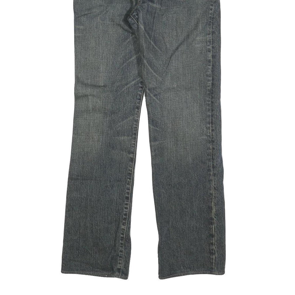 CALVIN KLEIN JEANS Womens Regular Blue Denim Straight Jeans W29 L30 Comfortable