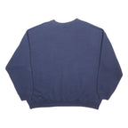 NFL Mens Navy Blue Titans Crew Neck 2XL Cotton Blend Sweatshirt Pullover