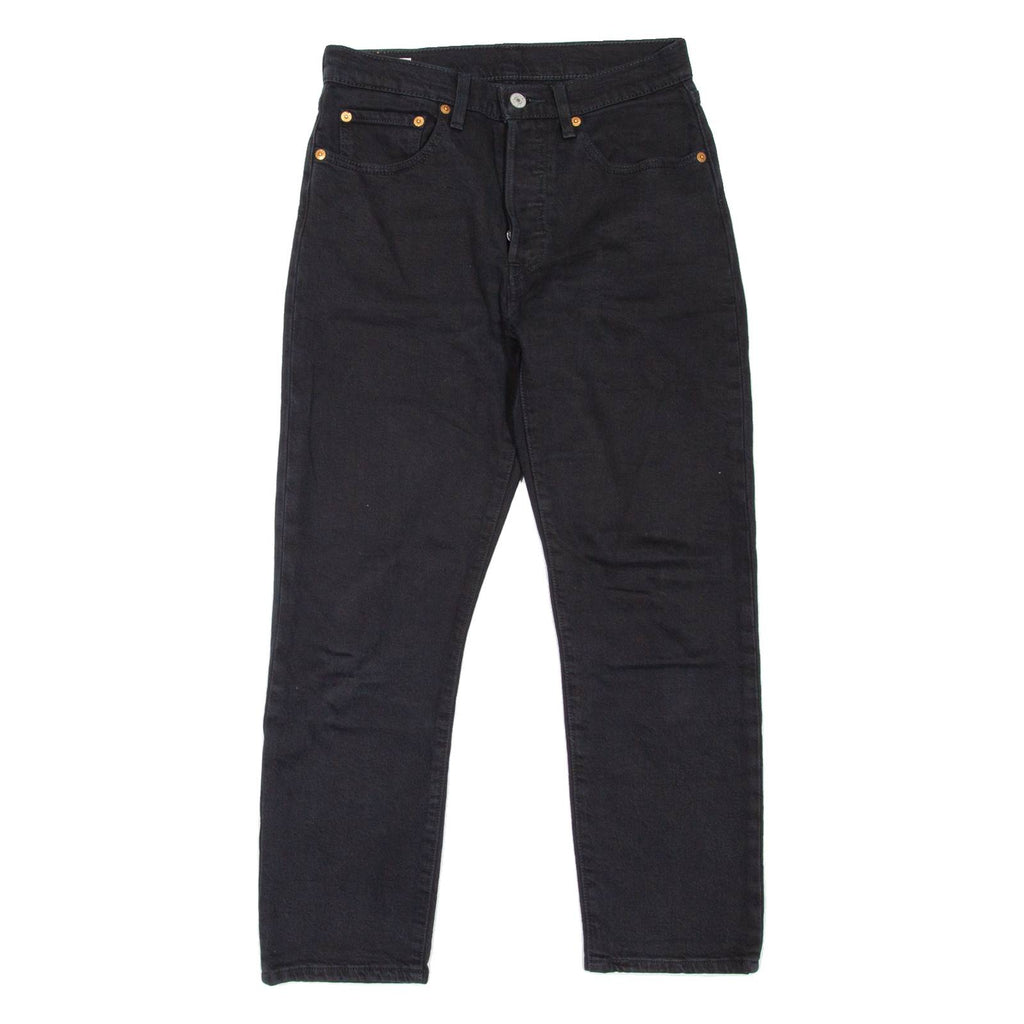 LEVI'S 501 BIG E Jeans Womens Black Regular Straight W26 L26