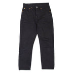LEVI'S 501 BIG E Jeans Womens Black Regular Straight W26 L26