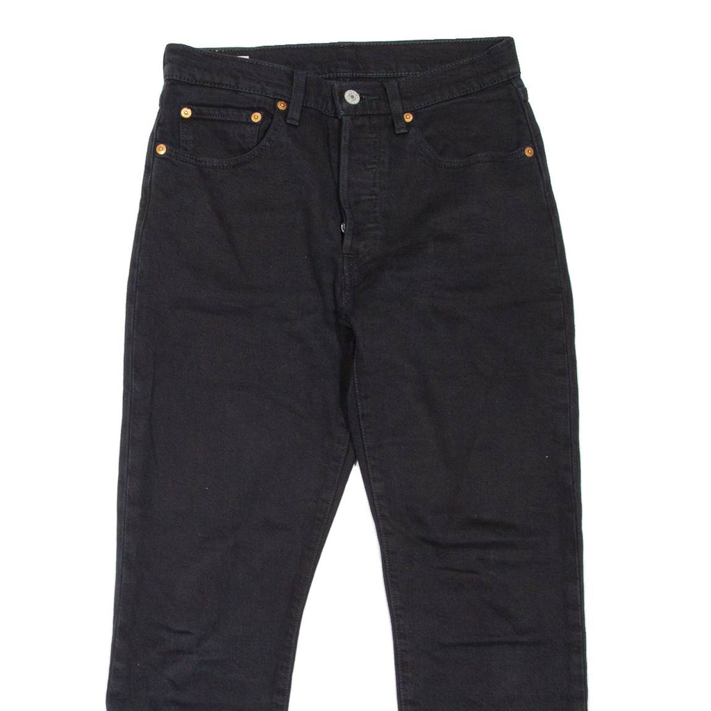 LEVI'S 501 BIG E Jeans Womens Black Regular Straight W26 L26