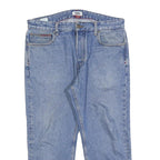 TOMMY HILFIGER Womens Jeans Blue Relaxed Straight Denim Medium W34 L24 Stylish