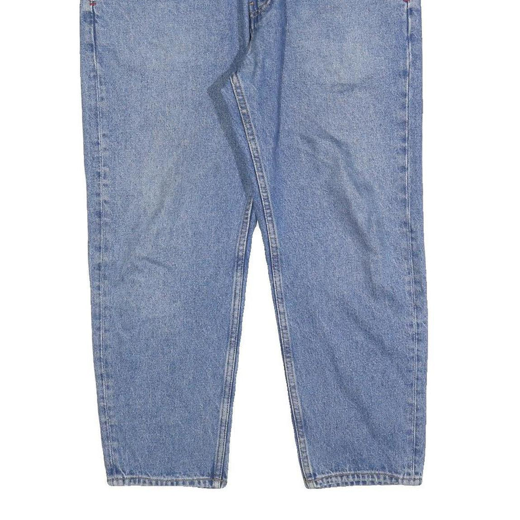 TOMMY HILFIGER Womens Jeans Blue Relaxed Straight Denim Medium W34 L24 Stylish