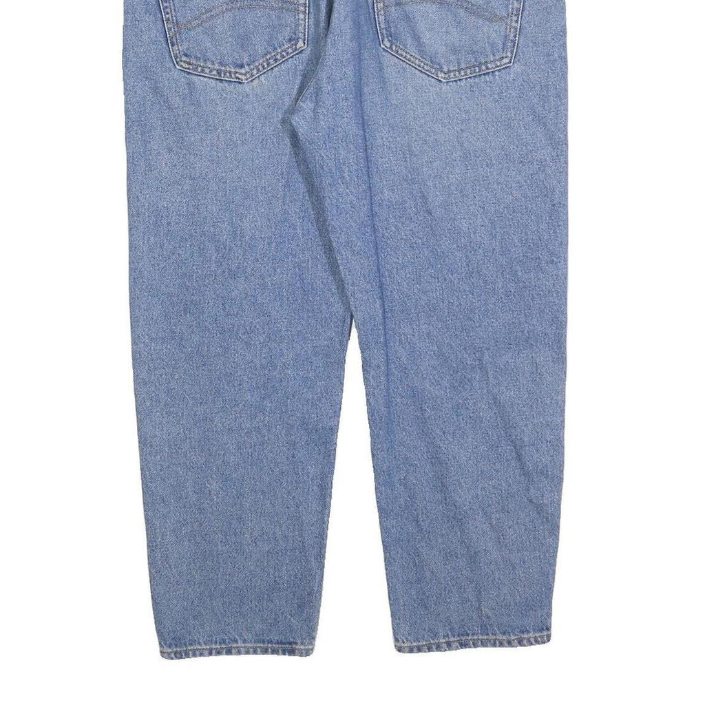 TOMMY HILFIGER Womens Jeans Blue Relaxed Straight Denim Medium W34 L24 Stylish