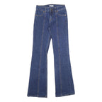 MOTEL Womens Jeans Blue Regular Flared Denim Medium W33 L33 Stylish Comfortable