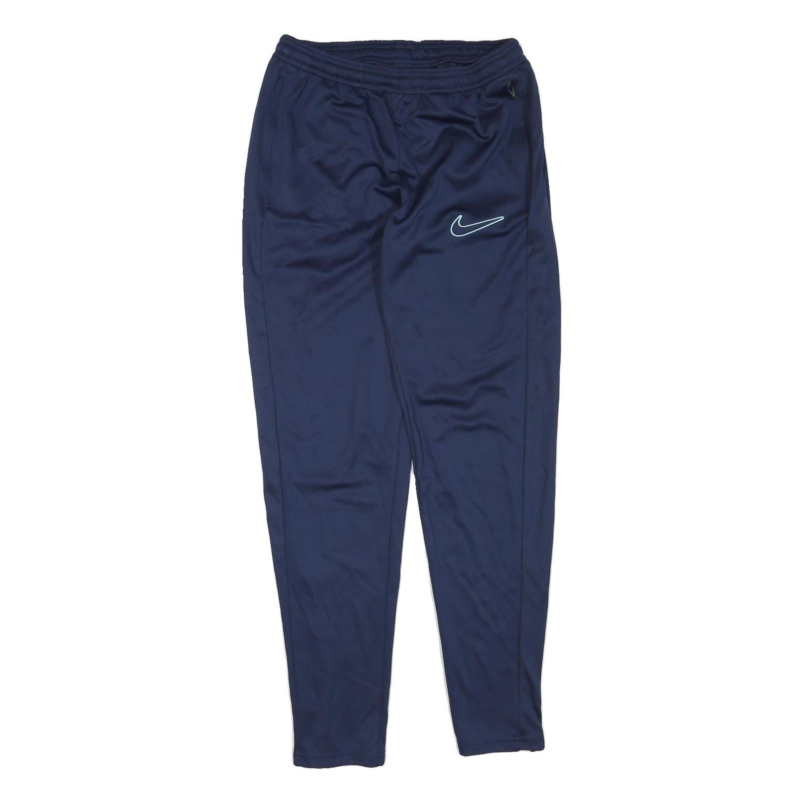 NIKE Mens Joggers Blue S W26 L29 Slim Tapered Sportswear Activewear