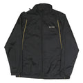 DIADORA Mens Black Track Jacket M Polyester Blend Microfibre Athletic Zip