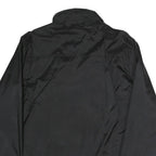 DIADORA Mens Black Track Jacket M Polyester Blend Microfibre Athletic Zip