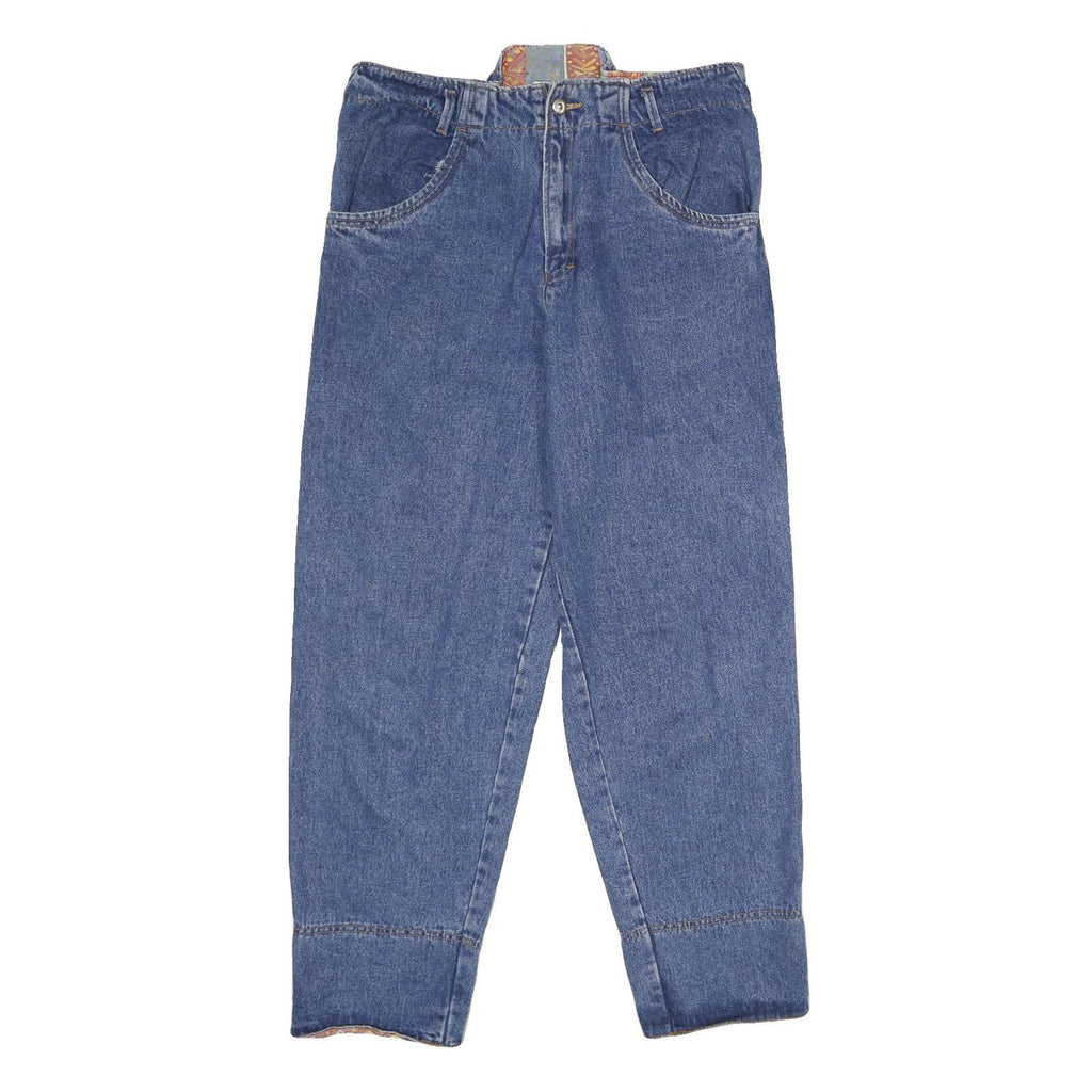 HAPPENING BY KOALA Womens Classic Blue Denim Cotton Jeans W32 L32 Relaxed Fit