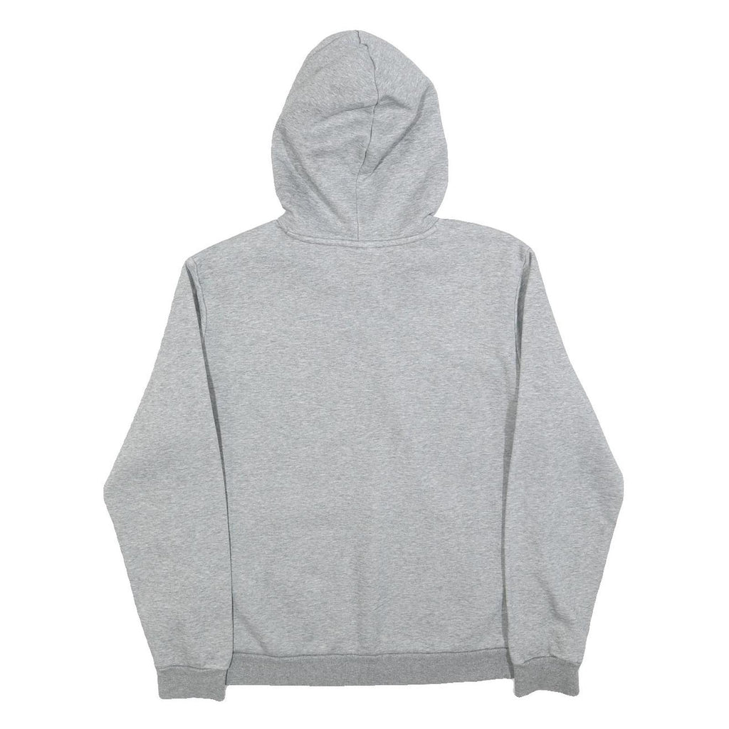 PUMA Mens Grey Hoodie M Cotton Blend Pullover Sweatshirt Sports Casual