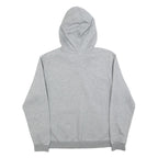 PUMA Mens Grey Hoodie M Cotton Blend Pullover Sweatshirt Sports Casual