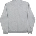 PUMA Mens Grey Hoodie M Cotton Blend Pullover Sweatshirt Sports Casual