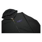 CARHARTT Mens Black Zip Front Hoodie M City of Airdrie Arena Operations Logo