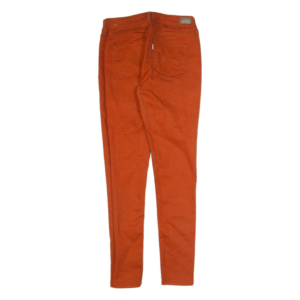 LEVI'S Womens Jeans Orange Regular Jegging W27 L30
