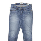 GUESS Womens Slim Blue Denim Light Woven Jeans W26 L25 Stylish Pocket