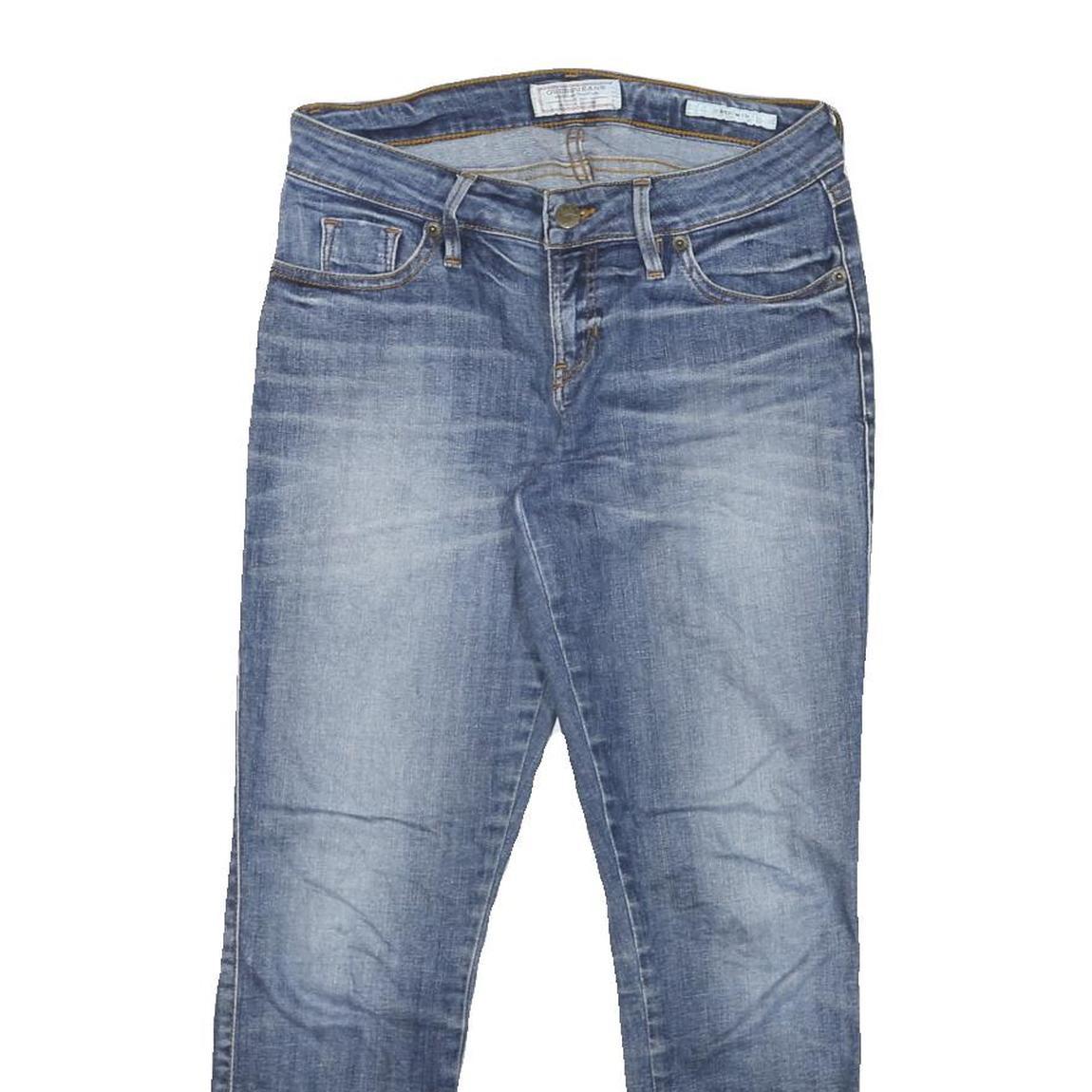 GUESS Womens Slim Blue Denim Light Woven Jeans W26 L25 Stylish Pocket