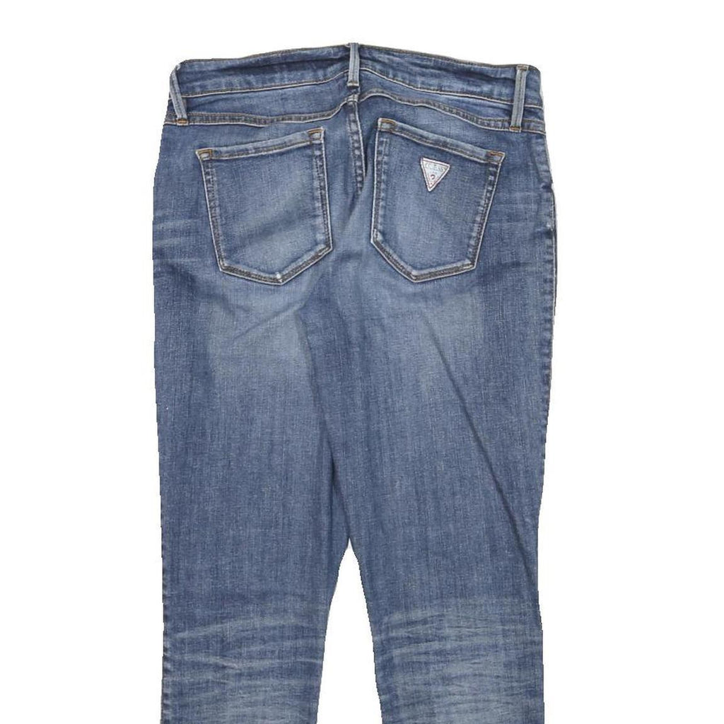 GUESS Womens Slim Blue Denim Light Woven Jeans W26 L25 Stylish Pocket