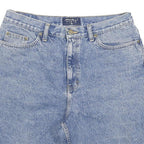 EDDIE BAUER Mens Denim Blue Casual Shorts L W31 Classic Fit Cotton Blend