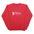 CRABLE SPORTSWEAR Mens Red Ohio State Buckeyes Crew Neck L Sweatshirt Cotton
