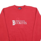CRABLE SPORTSWEAR Mens Red Ohio State Buckeyes Crew Neck L Sweatshirt Cotton