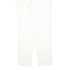 MARCEL SCHEINER Womens White Regular Fit Straight Denim Jeans Cotton Blend W28