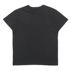TIMBERLAND Mens Black Embossed Logo T-Shirt M Short Sleeve Crew Neck Cotton
