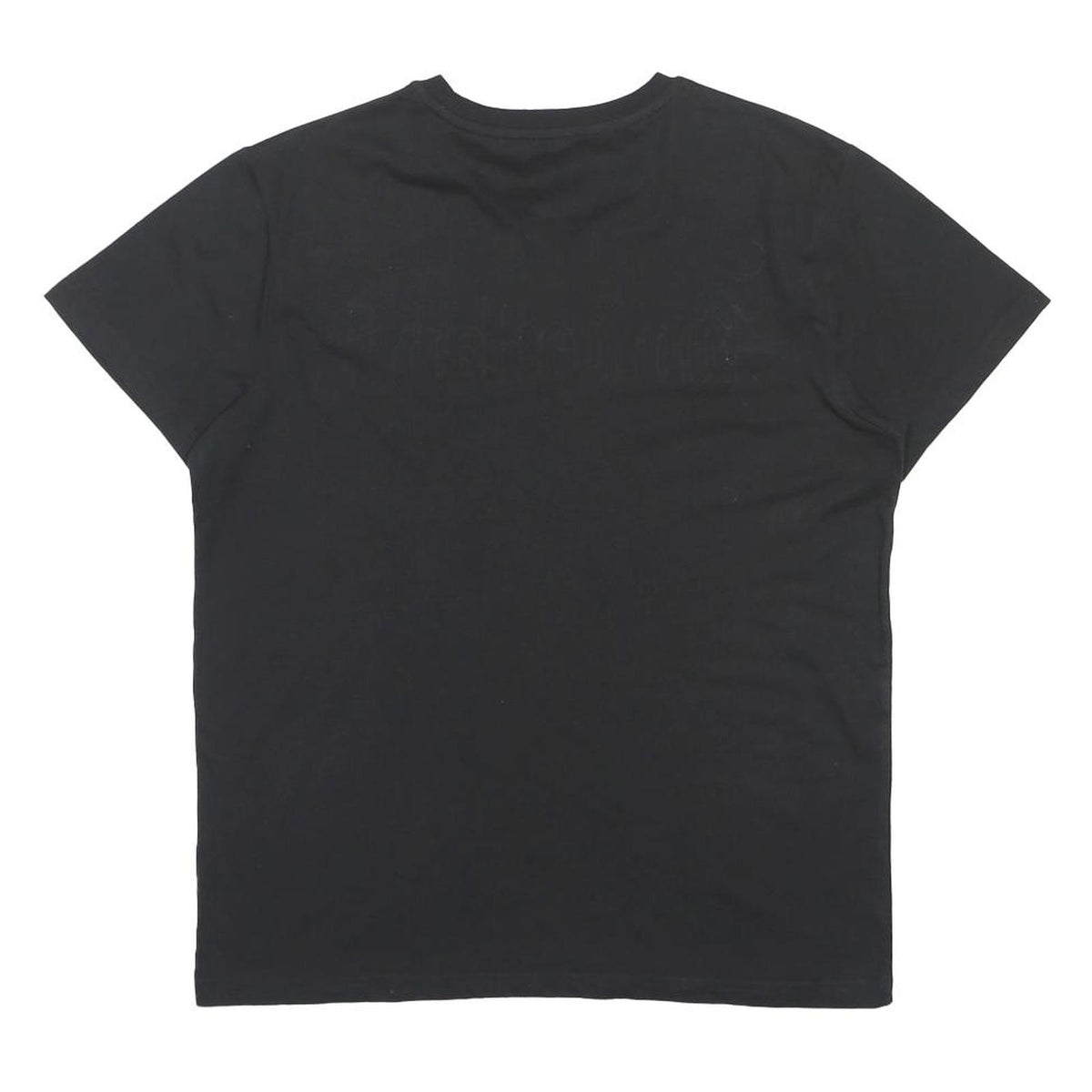 TIMBERLAND Mens Black Embossed Logo T-Shirt M Short Sleeve Crew Neck Cotton