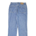 COUNTY SEAT Womens Regular Fit Blue Denim Jeans W30 L29 Classic Zip Closure