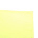 OFF-WHITE Mens Yellow Graphic T-Shirt S Short Sleeve Crew Neck Contracting Print
