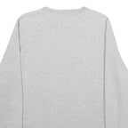 CHAMPION Mens Grey Pullover Crew Neck Sweatshirt M Cotton Blend Classic