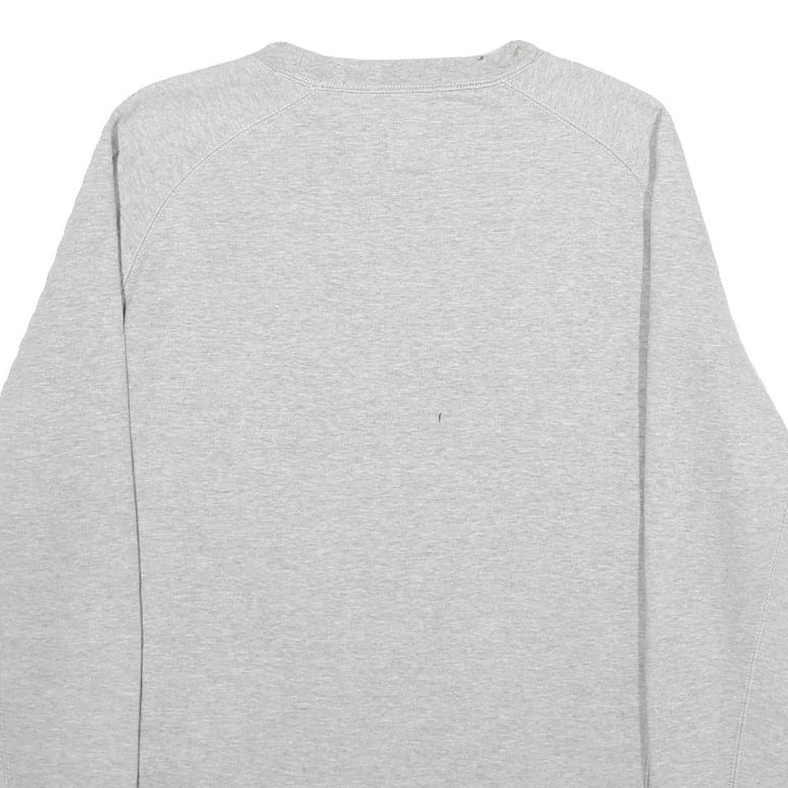 CHAMPION Mens Grey Pullover Crew Neck Sweatshirt M Cotton Blend Classic