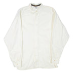 Womens Shirt White Collared Long Sleeve M