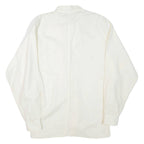 Womens Shirt White Collared Long Sleeve M