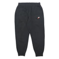 NIKE Mens Joggers Black XL W30 L26 Slim Tapered Cotton Blend Casual Sportswear