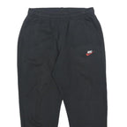 NIKE Mens Joggers Black XL W30 L26 Slim Tapered Cotton Blend Casual Sportswear