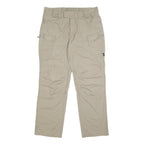 HELIKON-TEX Mens Cotton Blend Beige Regular Straight Trousers W34 L31 Utility