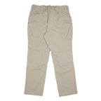 HELIKON-TEX Mens Cotton Blend Beige Regular Straight Trousers W34 L31 Utility