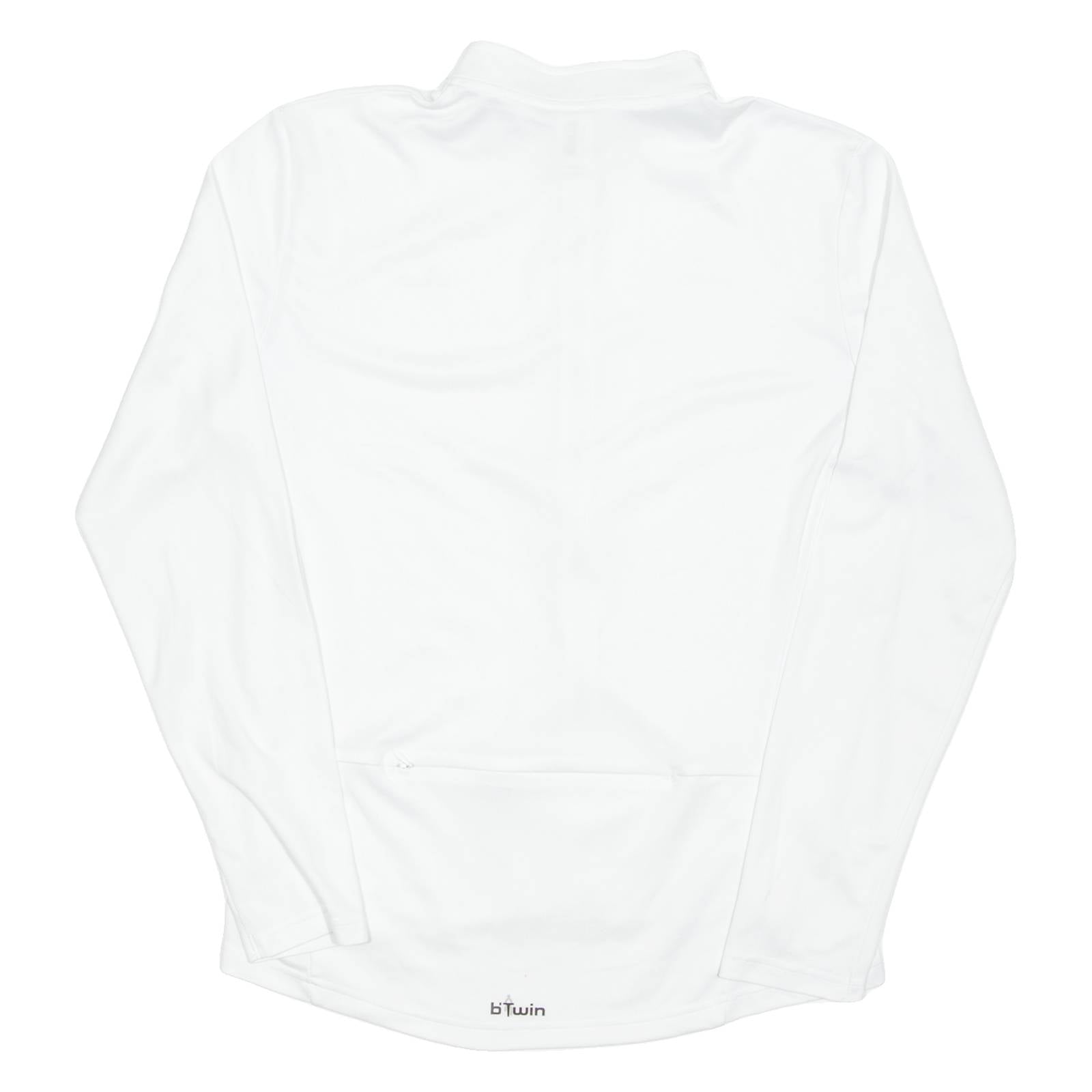Cycling Womens Jersey White Long Sleeve Full Zip L