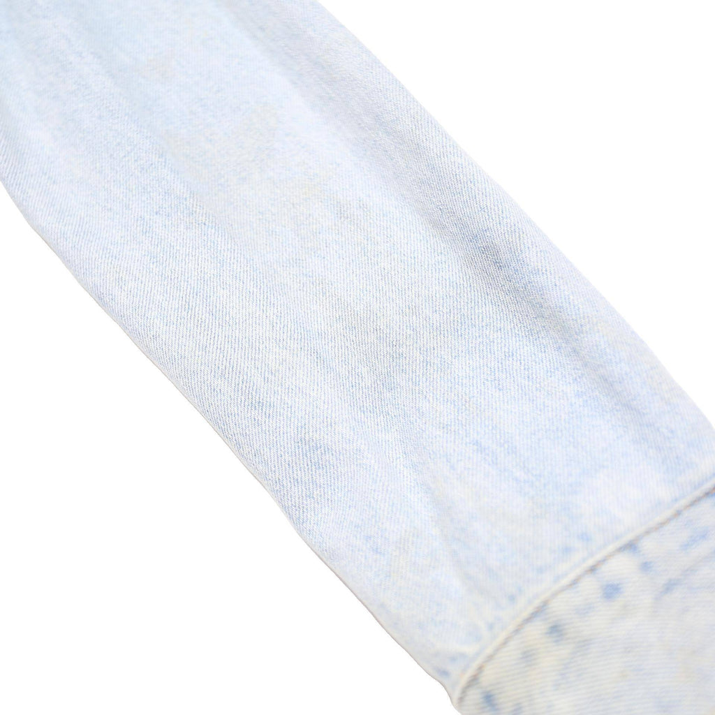WRANGLER Womens Blue Denim Jacket S Cotton Button Casual Classic Light Wash