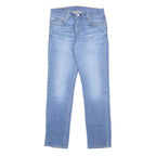 LEVI'S 511 Slim Mens Jeans Blue Slim Straight Denim Medium W32 L32 Zip Cotton